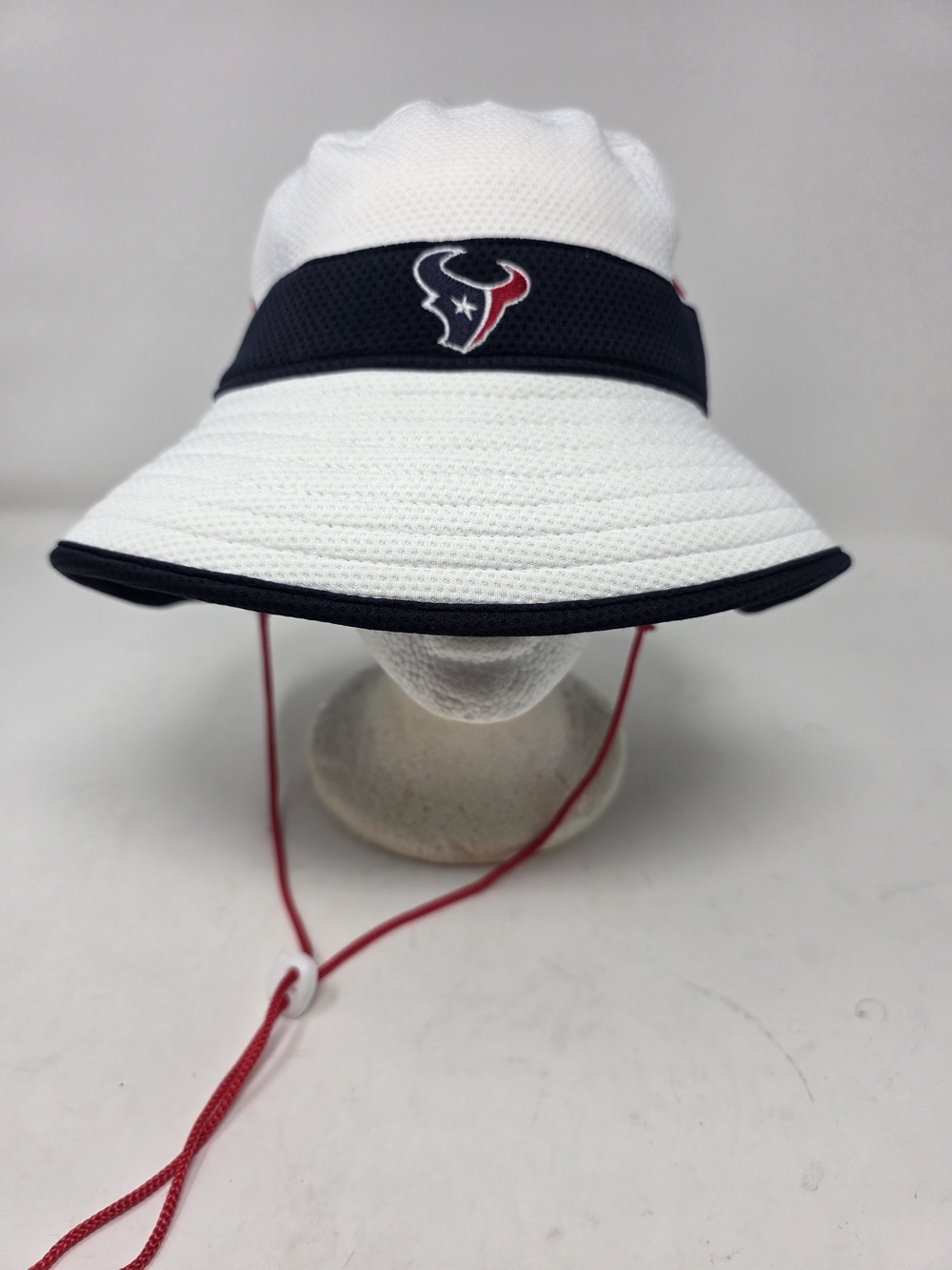 New Era Houston Texans Bucket Hat NFL Training Camp Sideline Sun Boonie Cap OSFM